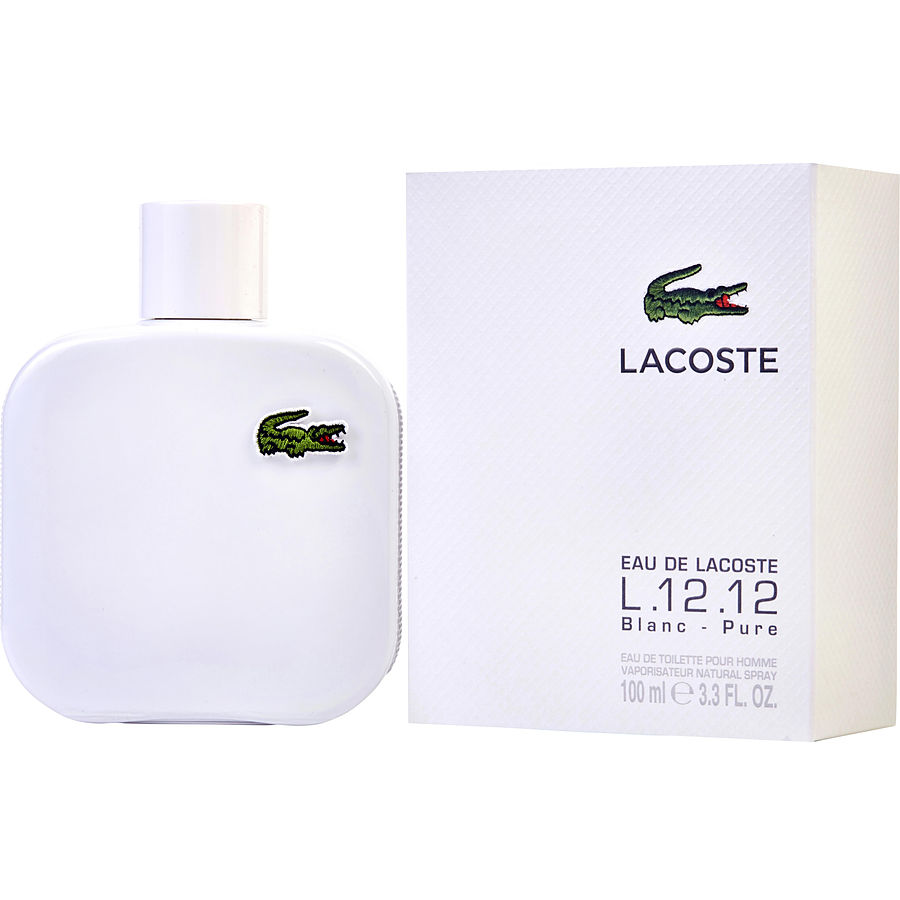 svinge Ny ankomst At interagere Lacoste Eau De Lacoste L.12.12 Blanc Cologne White 3.4oz - Best Brands  Perfume
