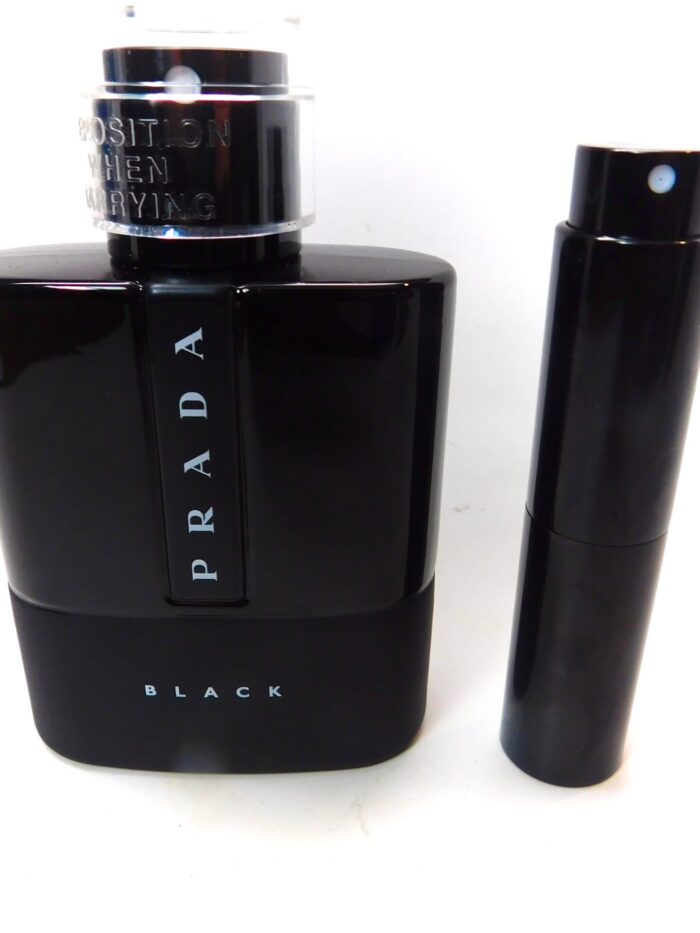 Prada Luna Rossa Black 8ml Travel Sample Atomizer Cologne Parfum Compliments!