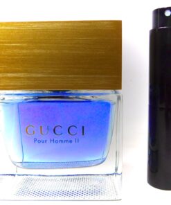 Gucci Pour Homme ii Cologne 8ml Travel Atomizer decant spin spray gets u noticed