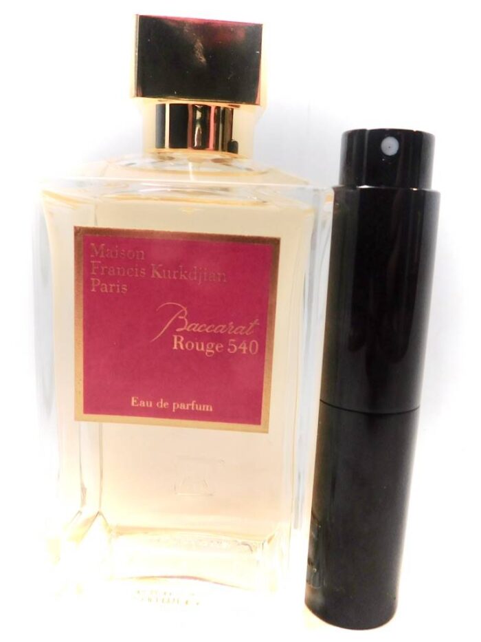 Maison Francis Kurkdjian Baccarat rouge 540 Parfum 8ml Travel Atomizer Sample