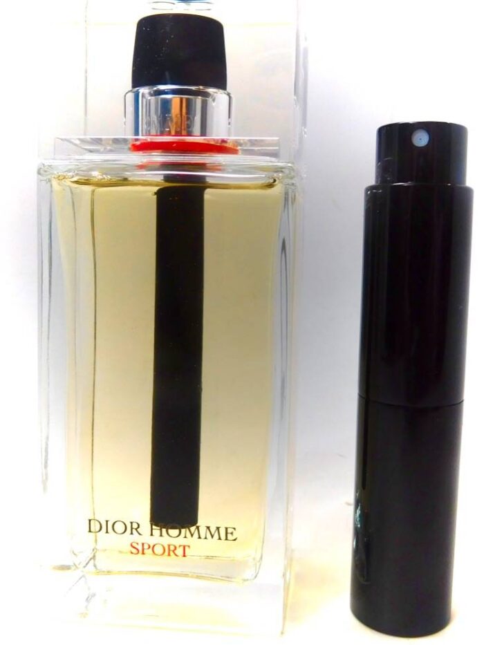 Dior Homme Sport 2017 8ML Sample Decant Travel Atomizer Spin Spray Cologne Men