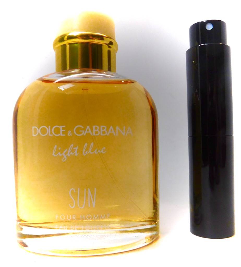 dolce and gabbana light blue sun sample