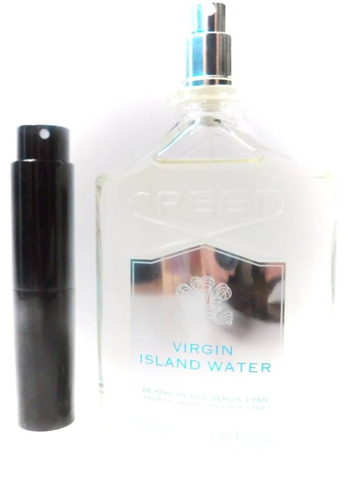 Creed Virgin Island Water 8mL Cologne Travel Atomizer Parfum Sample Men Spray