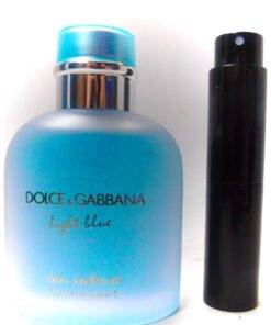 Dolce & Gabbana Light Blue Eau Intense 8ml Travel Atomizer decant cologne spray