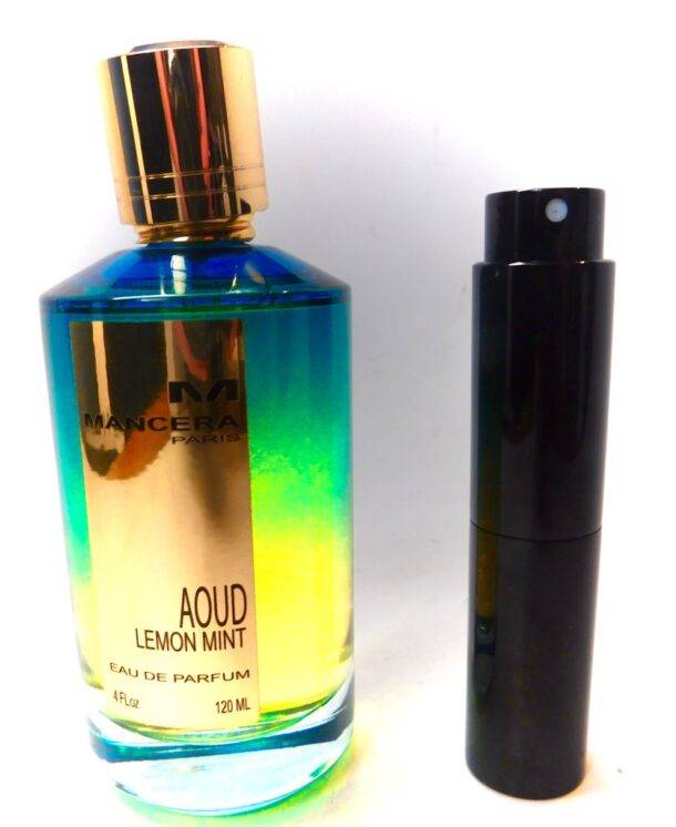 Mancera Aoud Lemon Mint 8ml travel Size Huge Compliment Fresh 12HRS Best Brands Perfume