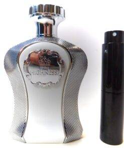 Afnan His Highness White 8ml Travel Atomizer Parfum Cologne
