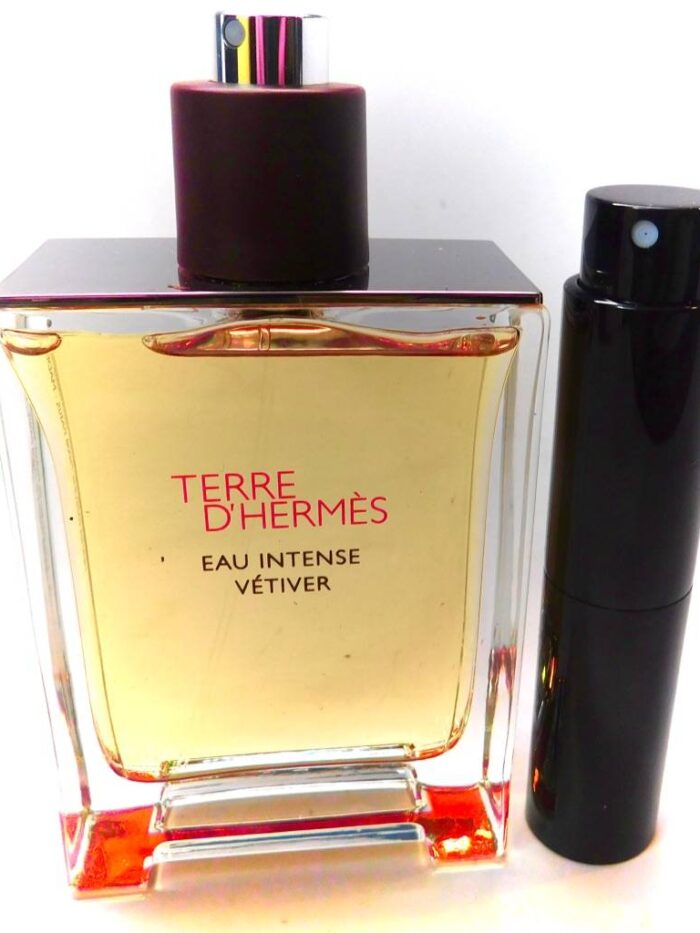 Terre D'Hermes Eau Intense Vetiver Hermes 8ml travel atomizer sample spray fresh