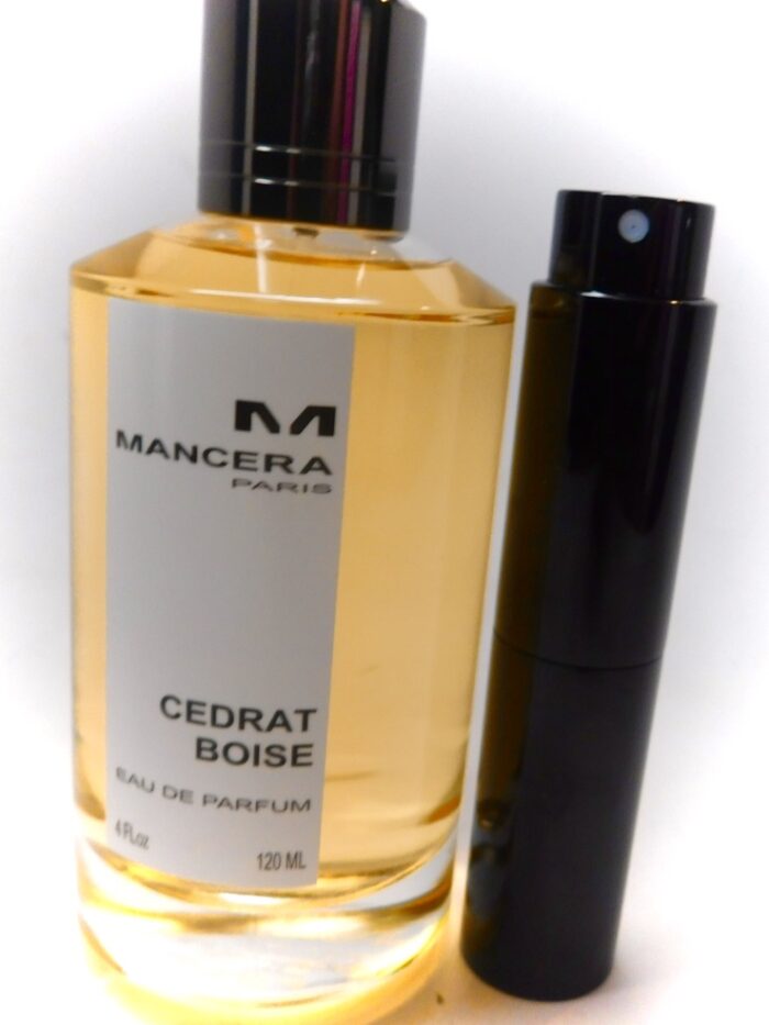 Mancera Cedrat Boise 8mL Parfum Travel Atomizer Sample Cologne Lemon Vanilla new
