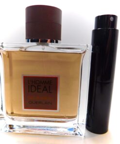 Guerlain L'Homme Ideal Eau De Parfum 8ml travel atomizer cologne almond leather