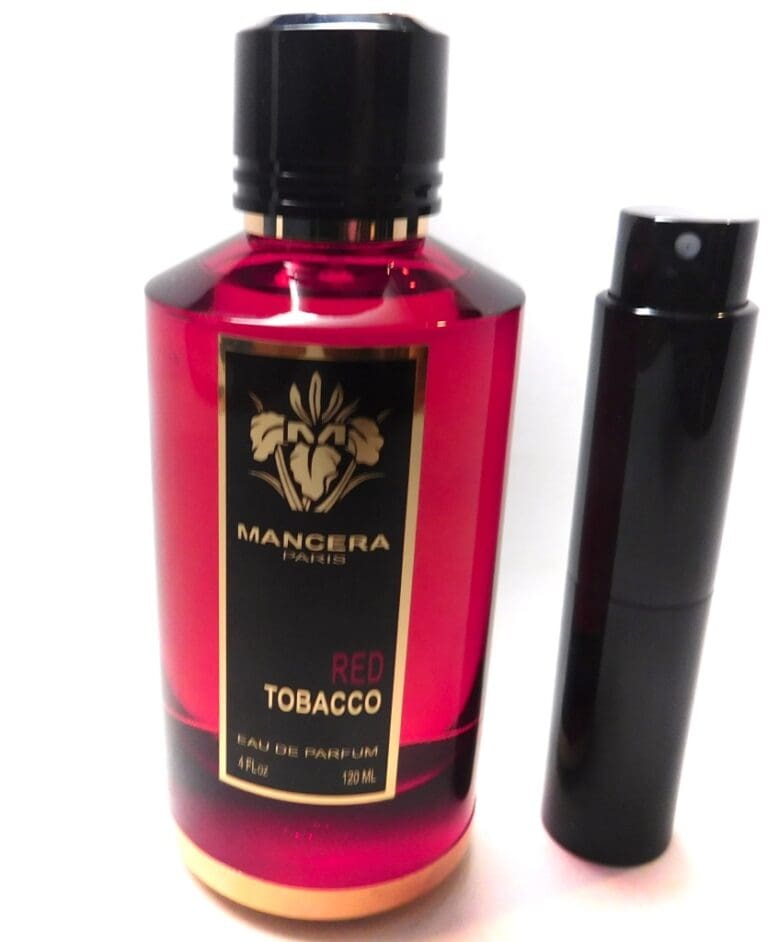 Mancera Red Tobacco 8ml Travel Atomizer Sample Sweet Spicy Cinnamon