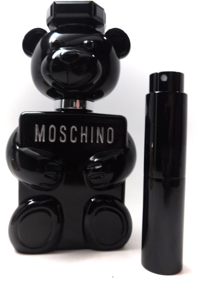 Toy Boy 8ml Cologne Moschino Travel Atomizer Spray Fresh Spiced Light Rose Wood Super