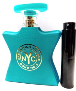 Bond No 9 Greenwich Village 8ml travel atomizer Parfum Super Long Lasting Fresh