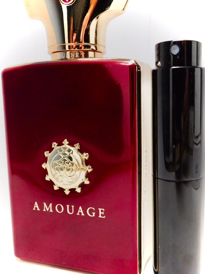 Amouage JOURNEY MAN 8ml Travel Atomizer Peppery Tobacco Incense 12 Hour Cologne