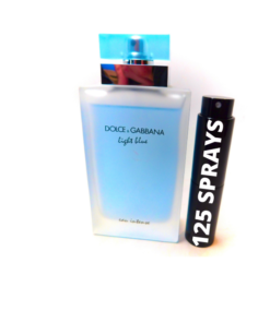 Dolce & Gabbana Light Blue Eau Intense 8ml Travel Atomizer decant PERFUME spray