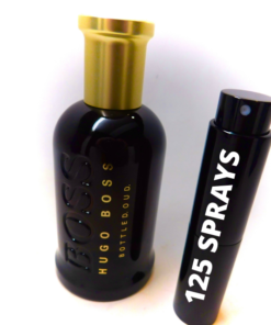 BOSS BOTTLED OUD By HUGO BOSS Cologne 8ml PARFUM Travel scent sprayer sample