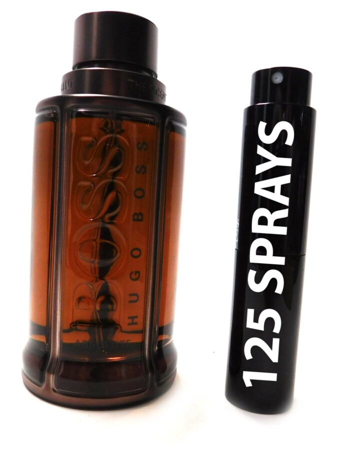 BOSS THE SCENT ABSOLUTE 8ML TRAVEL SPRAYER COLOGNE