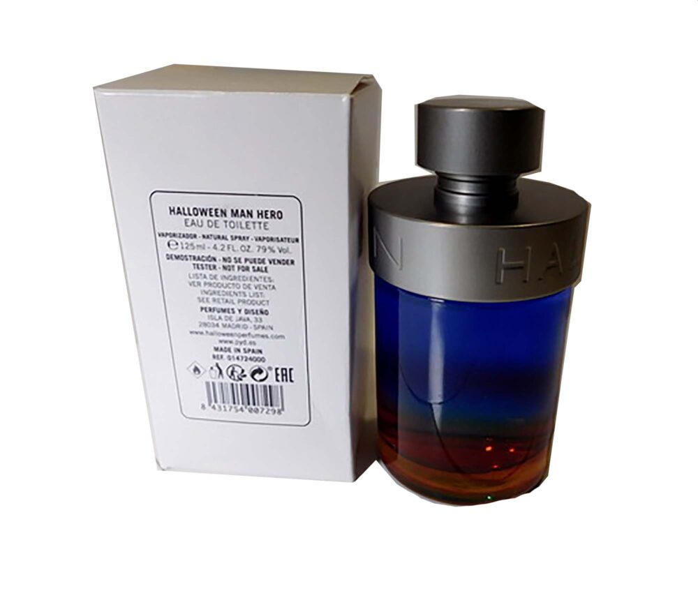 HALLOWEEN MAN HERO 4.2OZ FULL SIZE TESTER BOTTLE COLOGNE