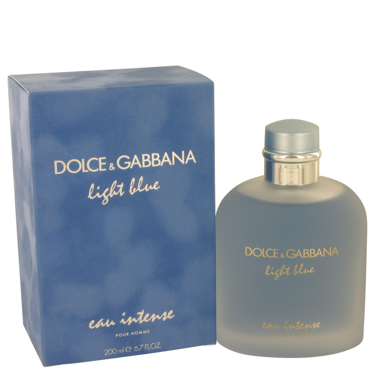 Light Blue Eau Intense Cologne by Dolce & Gabbana 200ml Jumbo Size 6 ...