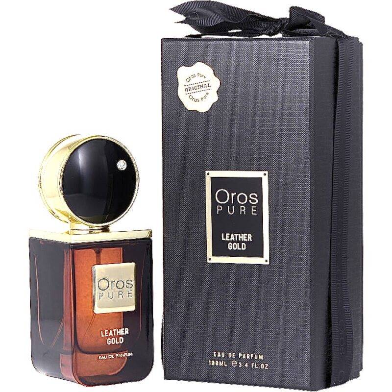 Oros Pure Leather Gold Eau De Parfum Spray 3.4 “NOMADE ” MENS Best