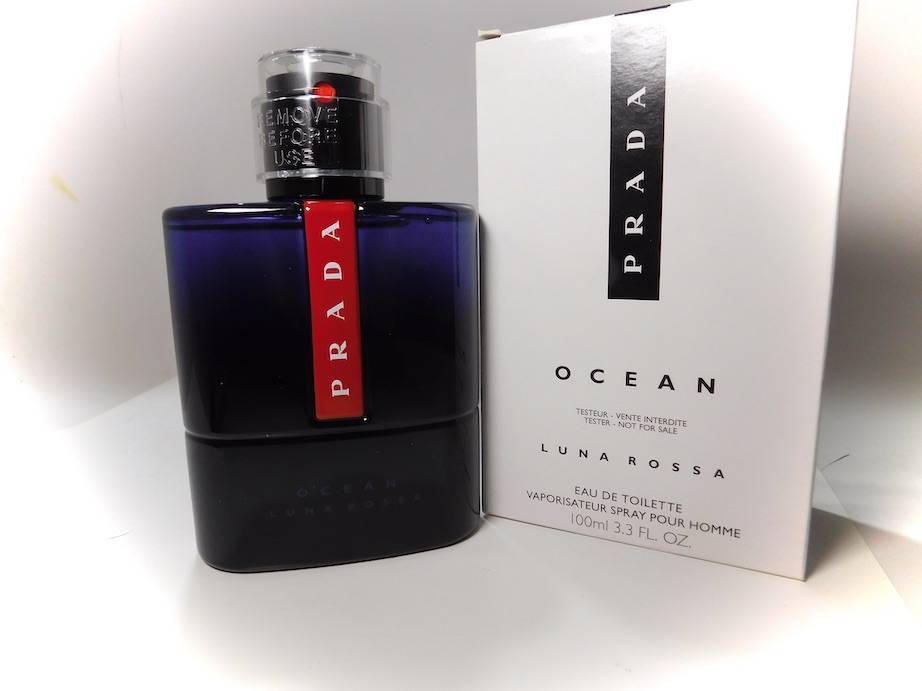 Prada Luna Rossa Ocean Cologne Pour Homme EDT 3.4oz Tester Box brand ...