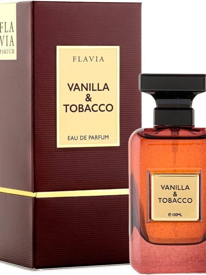 Vanilla & Tobacco BY Flavia Men Perfumes De Parfum For Men 100ml