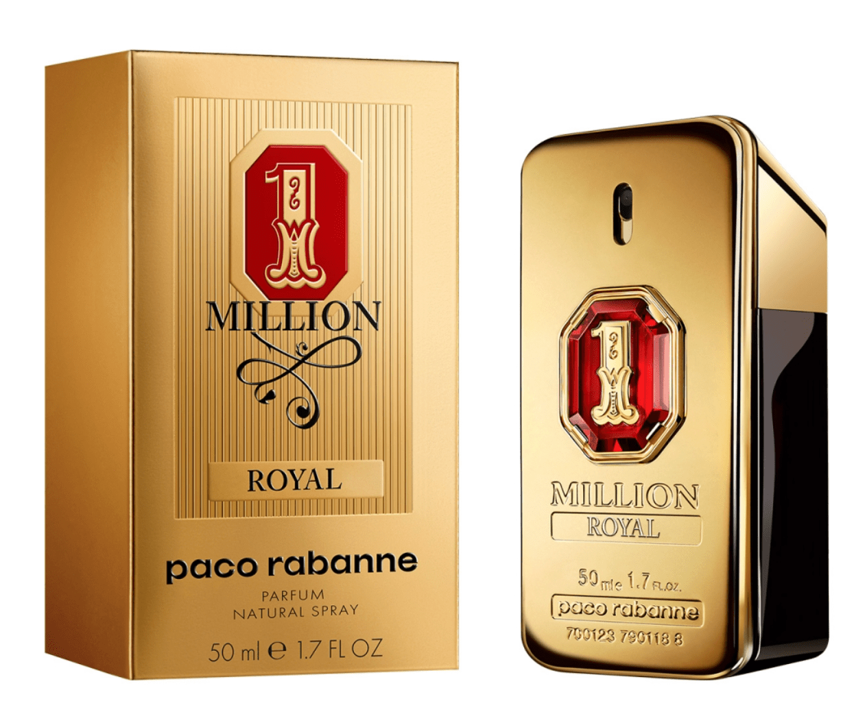 Paco Rabanne 1 Million Royal Parfum SPRAY 1.7 2023 batch code 30661 – Best  Brands Perfume