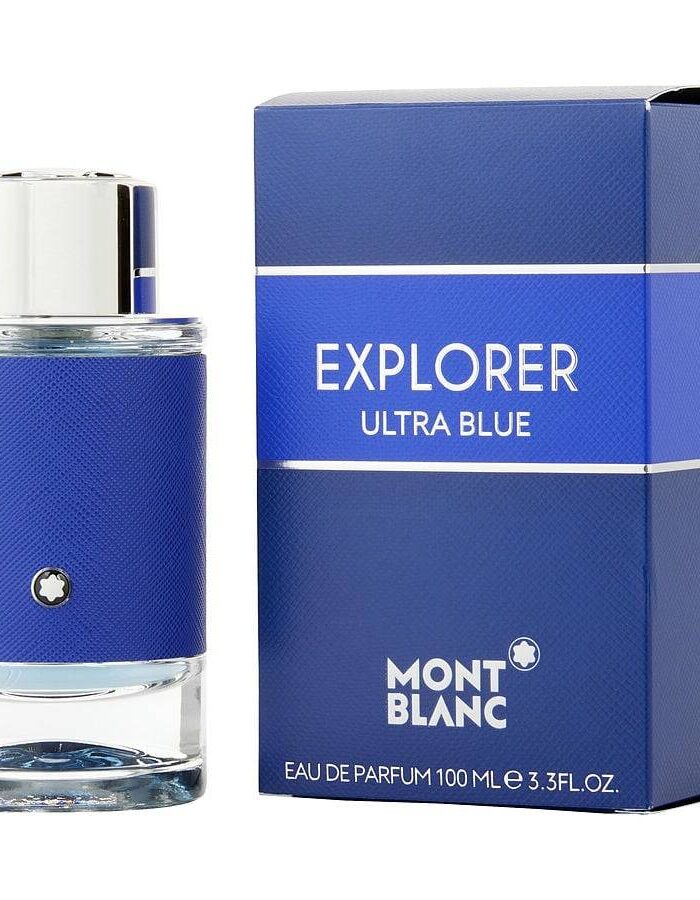 Montblanc Explorer Ultra Blue Eau De Parfum Spray 3.4oz New in Retail box sealed Ultra Fresh