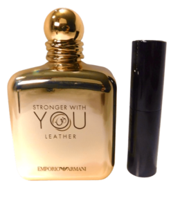 STRONGER WITH YOU LEATHER 8ml TRAVEL SIZE RARE AND DISCONTINUED