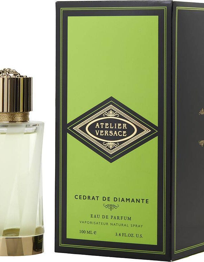 Versace Atelier Cedrat De Diamante unisex Eau De Parfum Spray 3.4 oz
