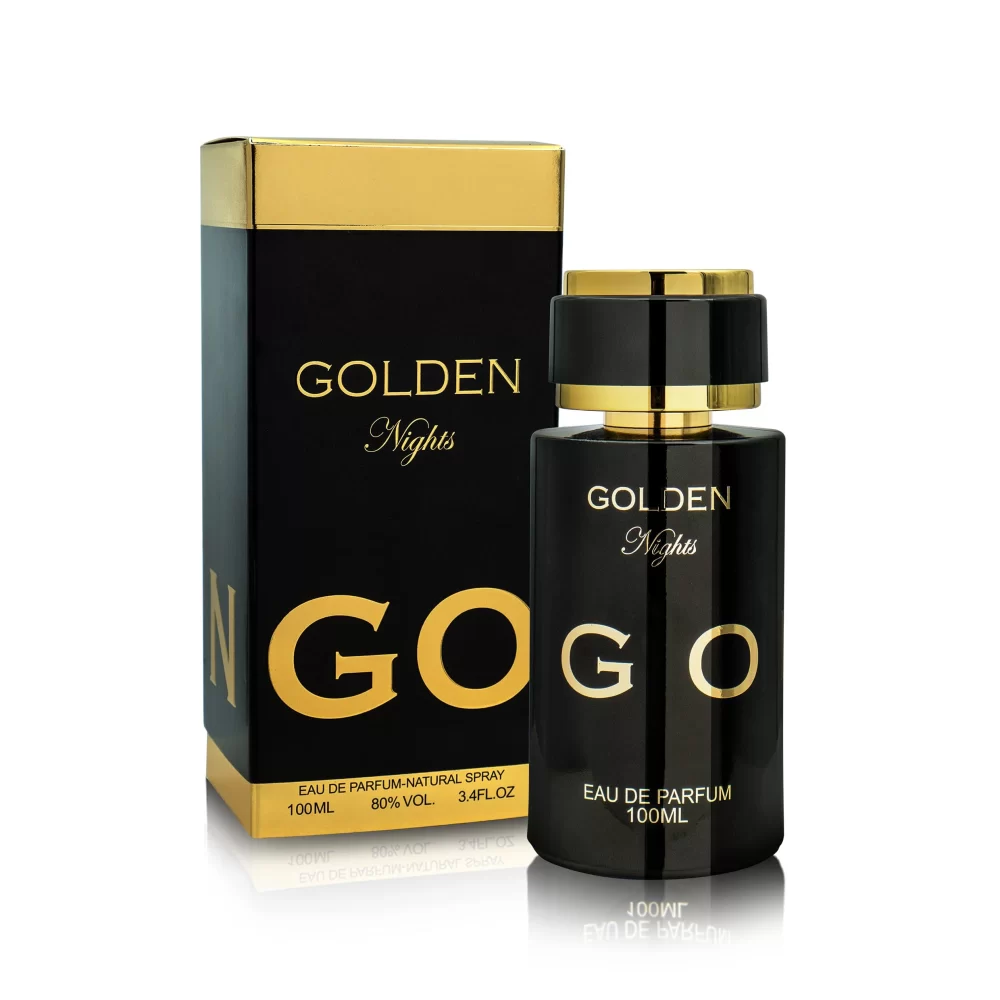 Golden Night Perfume opens with accords of natural rum and luminous spices. Tuberose, iris absolute and leather form the core of the perfume, placed on the base of benzoin, tonka bean and guaiac wood.