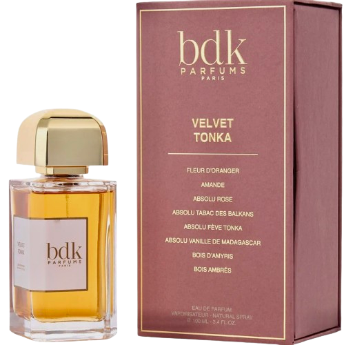 Velvet Tonka was launched in 2021. The nose behind this fragrance is Alexandra Carlin. Top notes are Almond and Orange Blossom; middle notes are Tobacco and Rose Oil; base notes are Tonka Bean, Bourbon Vanilla, Amberwood and Amyris.