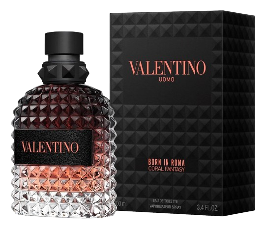 Valentino Uomo Born in Roma Coral Fantasy Eau de Toilette 3.4 Men's Cologne
