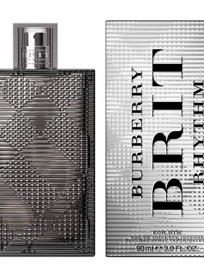 Burberry Brit Rhythm Intense 90ml / 3 oz EDT Spray for Men new in box rare and hard to find