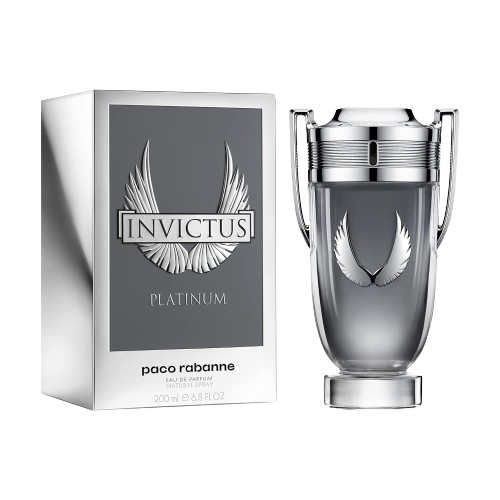 Invictus Platinum Eau de Parfum, 6.8 oz. Paco Rabanne Cologne Sealed Jumbo Box 200mL 30101 BATCH CODE RETAIL $195