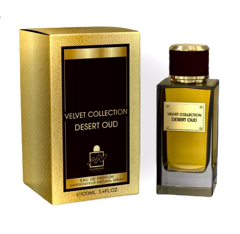 MILESTONE Velvet Collection Desert Oud 100 ML Eau De Parfum Spray (Unisex)