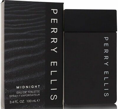 Perry Ellis Midnight Eau De Toilette Spray 3.4 Oz for Men Fragrance