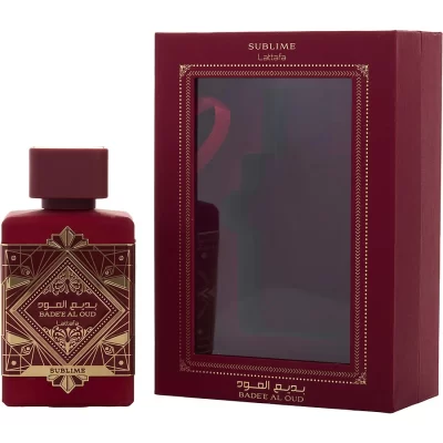 Lattafa Badee Al Oud Sublime men Eau De Parfum Spray 3.4 oz