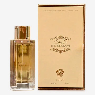 Lattafa The Kingdom Eau de Parfum 100ML 3.4 Woody Sweet Creamy Fresh Orange Vanilla