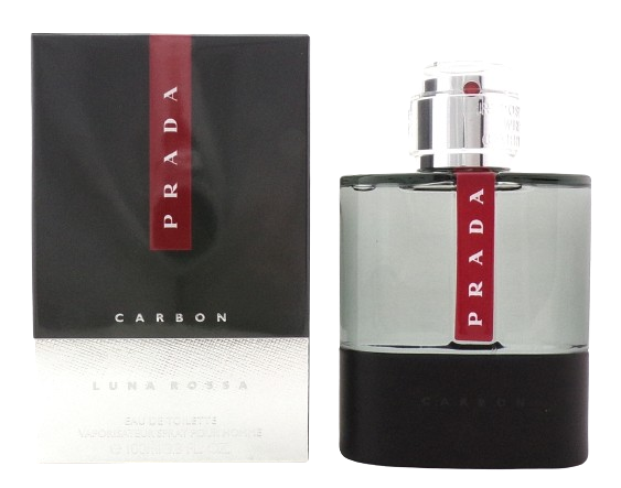 Prada Luna Rossa Carbon 3.3 oz. Eau de Toilette Spray for Men. New Sealed Box