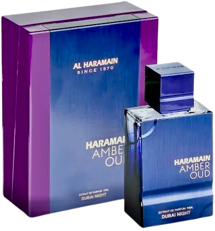 AL HARAMAIN AMBER OUD DUBAI NIGHT(M)EXTRAIT DE PARFUM SP 2.5oz New In Retail Box