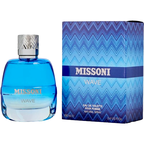 MISSONI WAVE 3.4 BRAND NEW SEALED RETIAL BOX 100ML EDT