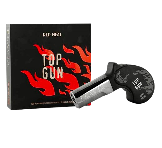 TOP GUN Red Heat By Flavia 3.4 100ml EAU DE PARFUM