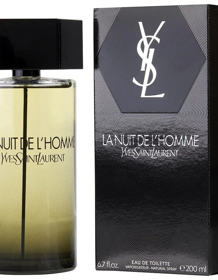 Yves Saint Laurent La Nuit De L'Homme 6.7oz Men's Eau de Toilette