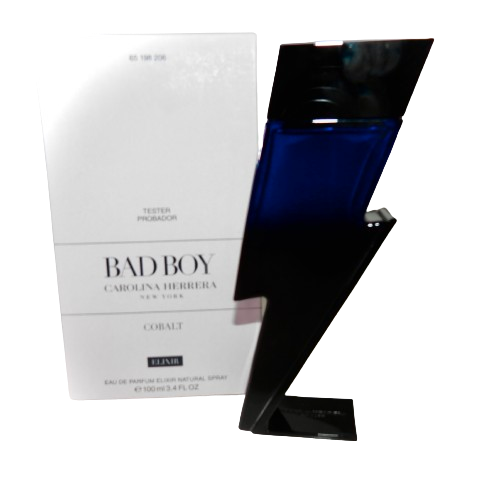 CAROLINA HERRERA Bad Boy Cobalt Elixir Eau De Parfum 3.4 Tester Pack