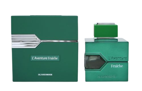 AL HARAMAIN L'AVENTURE FRAICHE(M)EXTRAIT DE PARFUM SP 3.33oz(LI FREE)(NEW)(GREEN)