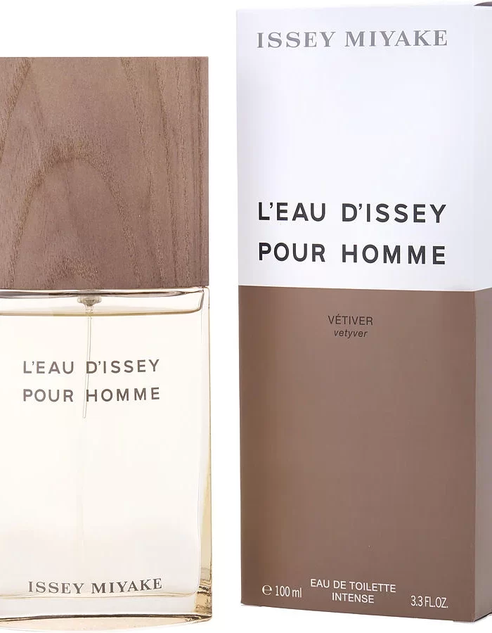 L'Eau d'Issey Pour Homme Vetiver MEN Eau De Toilette Intense Spray 3.4 oz SEALED