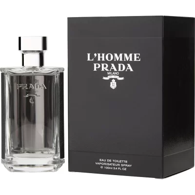 Prada L'Homme Cologne Eau De Toilette Spray 3.4 oz Men's SEALED