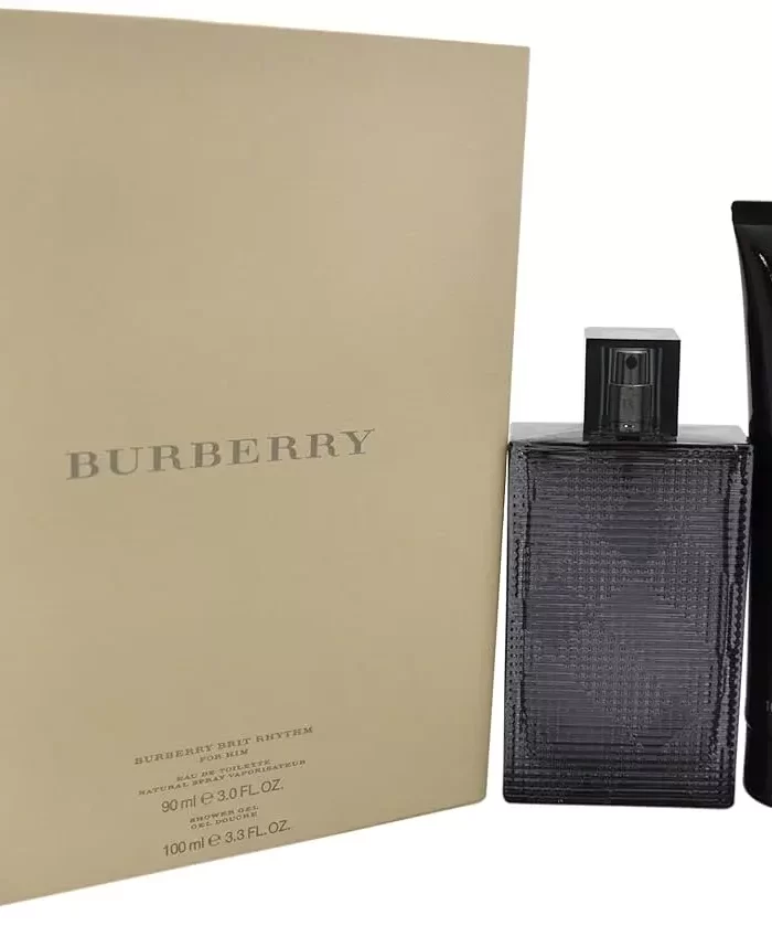 Burberry Brit Rhythm 2pc Gift Set, EDT 3.0oz BATCH CODE AD50D269