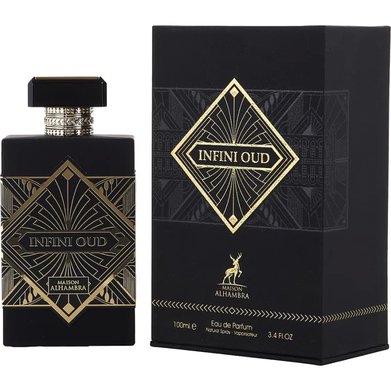 MAISON ALHAMBRA INFINI OUD for GREATNESS 3.4 Sealed Cologne Best