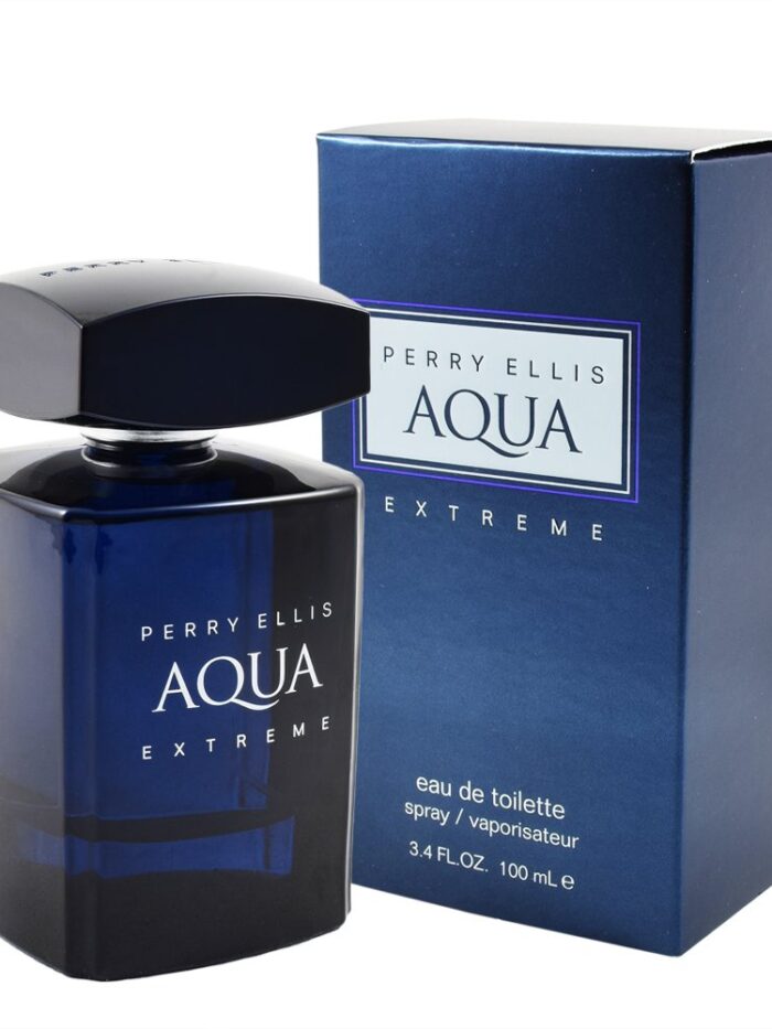 PERRY ELLIS AQUA EXTREME 3.4oz Cologne for men "DYLAN BLUE VIBES"